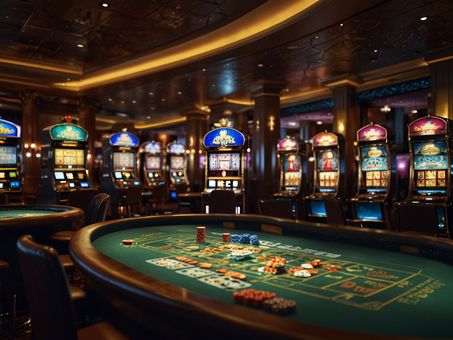 Exciting casino games selection